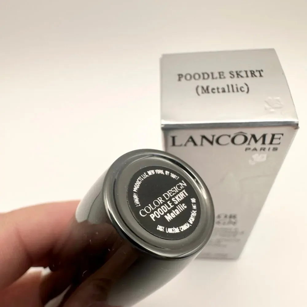 Lancome Color Design Sensational Effects Poodle Skirt Metallic Lipstick NIB Rare